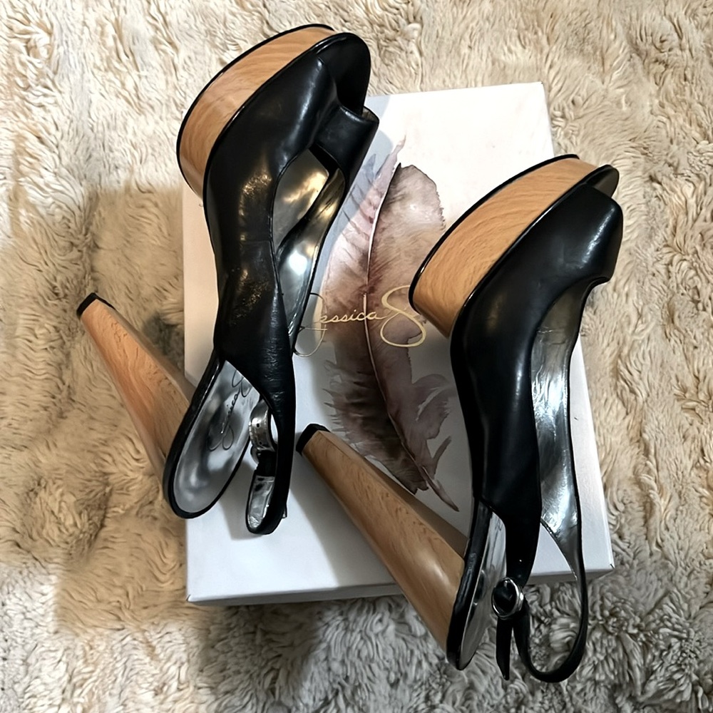 Jessica Simpson - Peep Toe Platform Heels